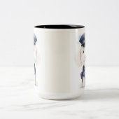 プードル警官の行動…トラブルを嗅ぎ分ける ツートーンマグカップ (中央)