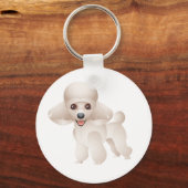 プードル キーホルダー (正面)