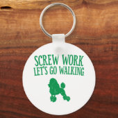 プードル キーホルダー (正面)