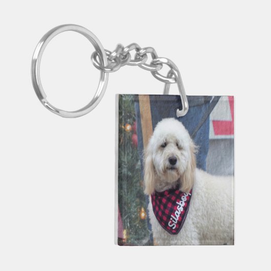 プードル キーホルダー (正面左)