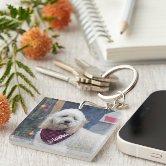 プードル キーホルダー (正面右)