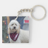 プードル キーホルダー (裏面)