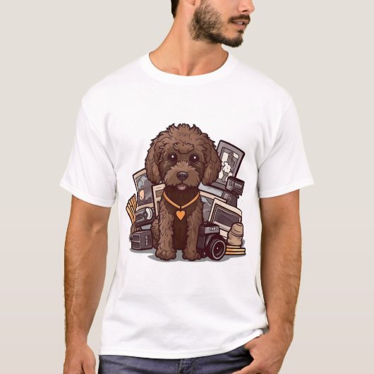 プードル コピー コピー Tシャツ (正面)