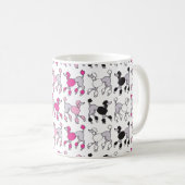 プードル コーヒーマグカップ (正面右)