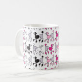 プードル コーヒーマグカップ (正面左)