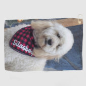 プードル ゴルフタオル (横)