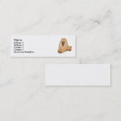 プードル スキニー名刺 (正面/裏面)