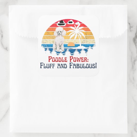 プードル スクエアシール (バッグ)