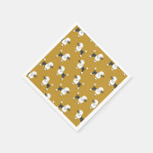 プードル スタンダードカクテルナプキン (角)