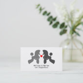 プードル・ドッグ・カップル 名刺 (スタンド正面)