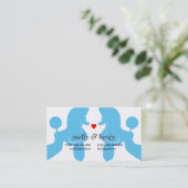 プードル・ドッグ・カップル 名刺 (スタンド正面)