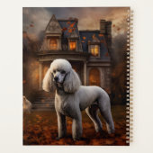 プードル ハロウィン おばけ プランナー手帳 (裏面)