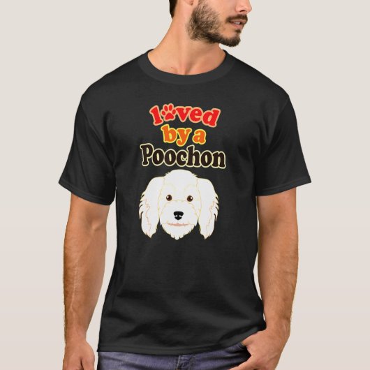 プードル ビションフリーゼ Tシャツ (正面)