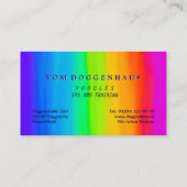 プードル・ビジネス・カード 名刺 (裏面)