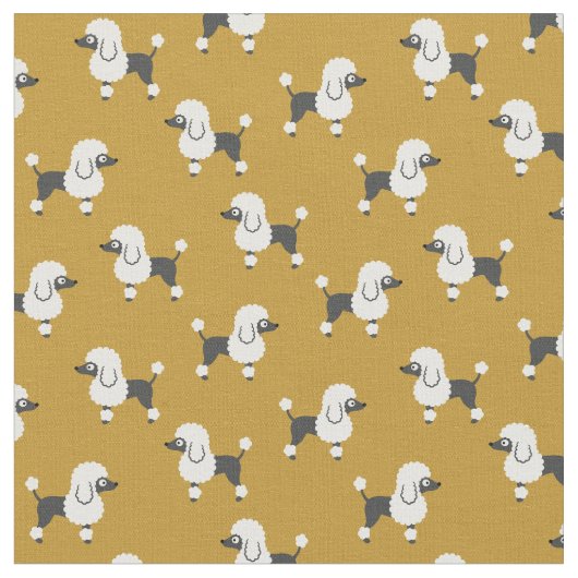 プードル ファブリック (クローズアップ)