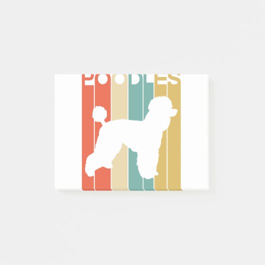 プードル ポストイット (正面)