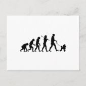 プードル ポストカード (正面)