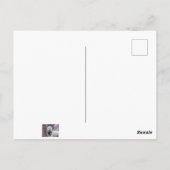 プードル ポストカード (裏面)