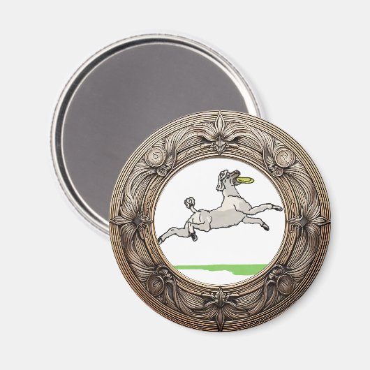 プードル マグネット (正面/裏面)