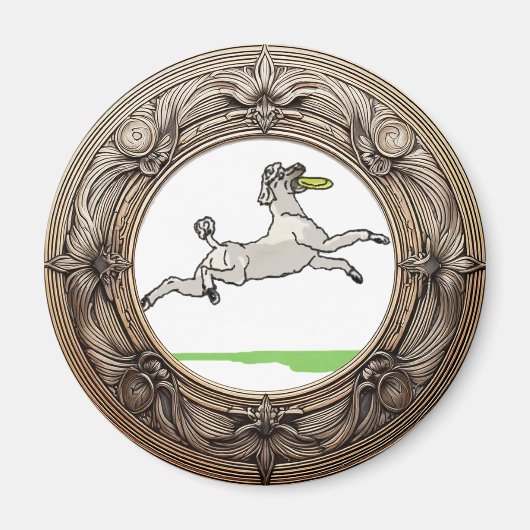 プードル マグネット (正面)