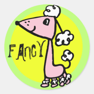 プードル ラウンドシール