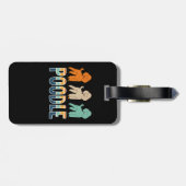 プードル ラゲッジタグ (裏面横)