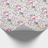 プードル ラッピングペーパー (角)