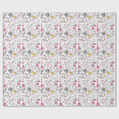 プードル ラッピングペーパー (フラット)