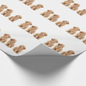 プードル ラッピングペーパー (角)