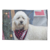 プードル 枕カバー (裏面)