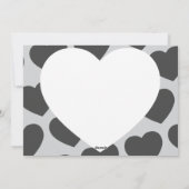 プードル 犬 猫 来て 丸くなって ホリデー カード (裏面)