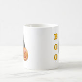 プードル（白いコーティング）ブー コーヒーマグカップ (中央)