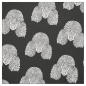 プードル-詳しい犬 ファブリック (見本)