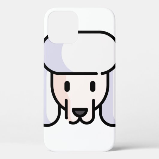 プードル Case-Mate iPhoneケース (裏面)