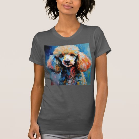 プードル Tシャツ (正面)