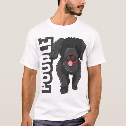 プードル Tシャツ (正面)