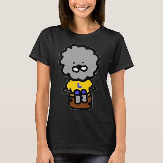 プードルL Tシャツ (正面)