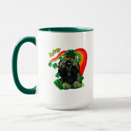 プードルSt patricks day マグカップ