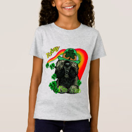 プードルSt patricks day Tシャツ
