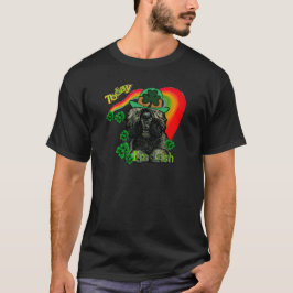 プードルSt patricks day Tシャツ