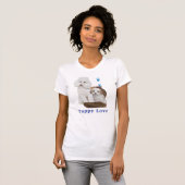 プードルtシャツ tシャツ (正面フル)