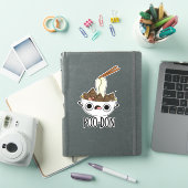 プードン面白いうどんのダジャレ シール (iPadカバー)