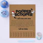 プーパースクーパービジネス涙シートフライヤー チラシ (シングル)