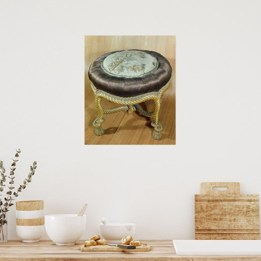 プーフセカンドエンパイアスタイル ポスター (キッチン)