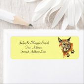 プーマ、マウンテンライオン、クーガートラック住所 シール (インサイチュ)