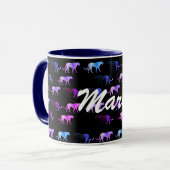 プーマ 猫 カスタム名前 リンガー コンボ マグカップ (正面左)