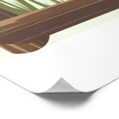 プーリアのイタリア旅行ポスター。 ポスター (角)