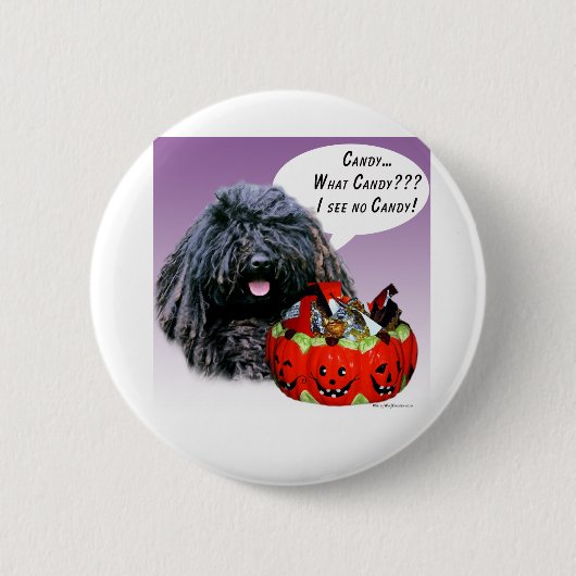プーリハロウィーンキャンディ 缶バッジ (正面)