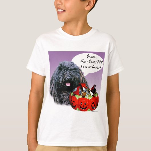 プーリハロウィーンキャンディ Tシャツ (正面)