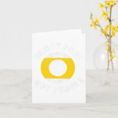 プールおもしろいビリヤードのスローガン撮影プールNot People カード (黄色い花)